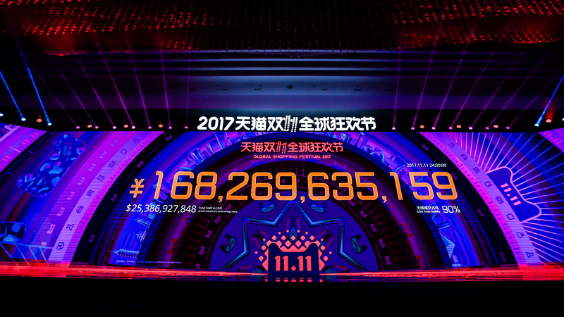 singles' day GMV