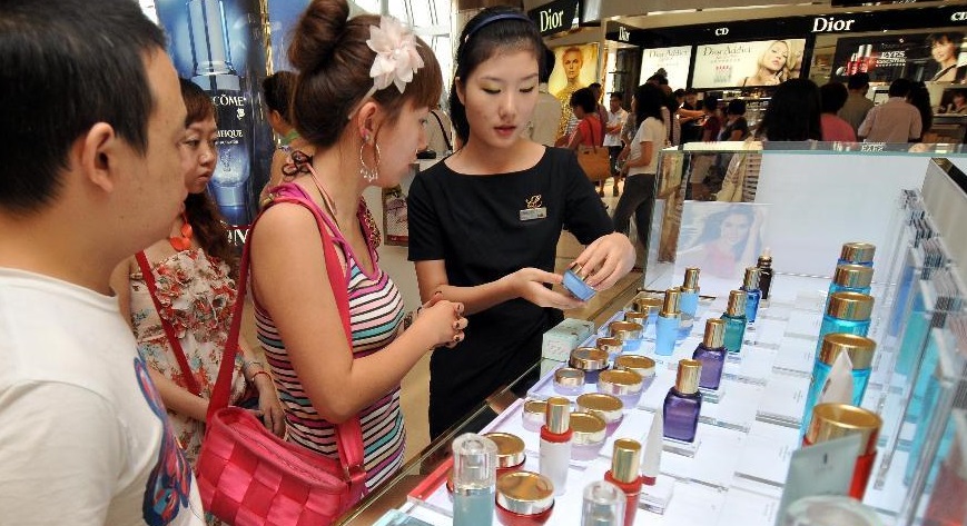 Cosmetics to sell to Asia 2018